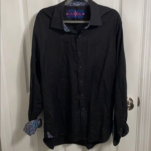 Robert Graham black button down